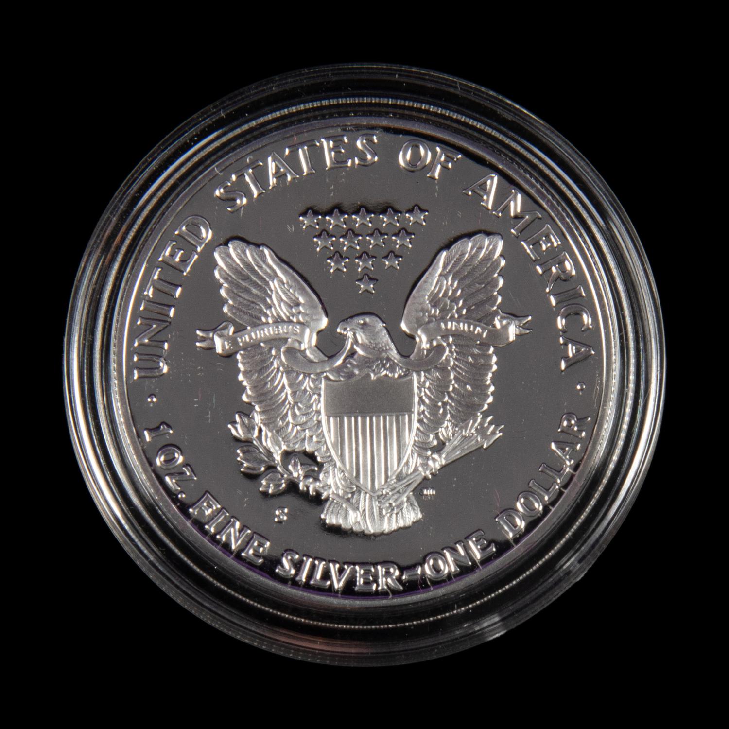 A Collection of Twenty-Six Silver Eagle $1 Proofs