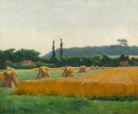 Edgar Spier Cameron, (American, 1862-1944), The Northern Prairies