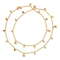 An 18 Karat Yellow Gold and Multigem 'Bonbon' Necklace, Nanis,