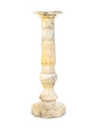 A Continental Marble Pedestal