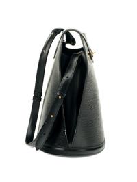 Louis Vuitton Black Epi Leather Cluny Bag