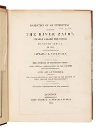 TUCKEY, James K., Captain (1776-1816). Narrative of an Expedition to explore The River Zaire, usually called the Congo, in south Africa