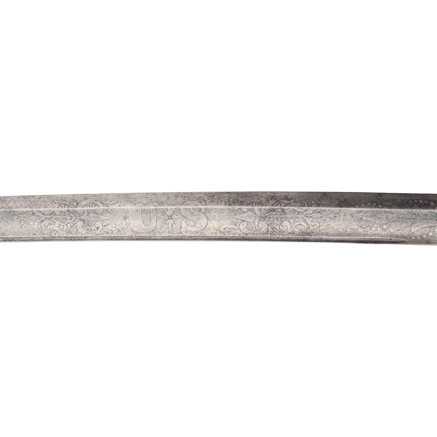 The US Model 1850 Staff & Field Officers Sword & the Model 1860 Staff & Field Officers Sword of Major, later General Gustavus Sniper - 101st NYV and later 185th NYV