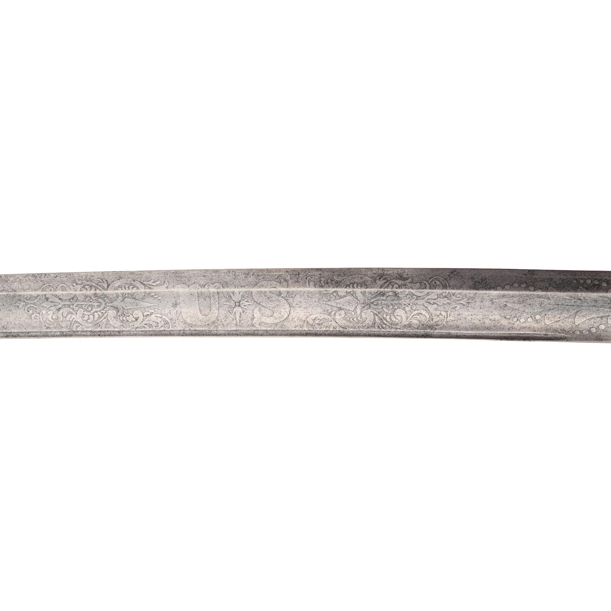 The US Model 1850 Staff & Field Officers Sword & the Model 1860 Staff & Field Officers Sword of Major, later General Gustavus Sniper - 101st NYV and later 185th NYV