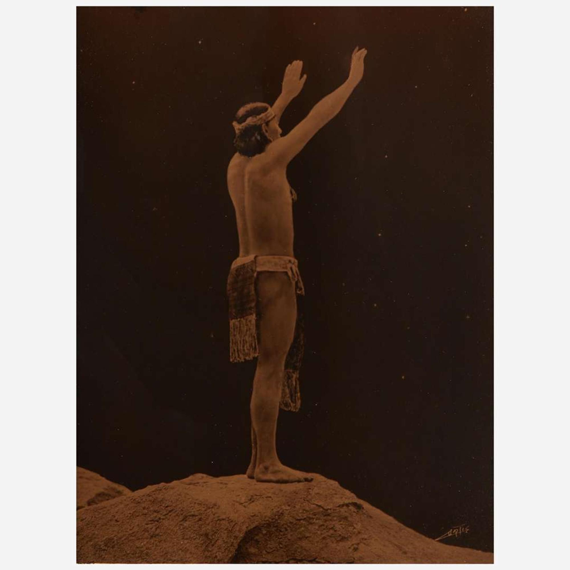 [Native Americana] Curtis, Edward S. Prayer to the Stars