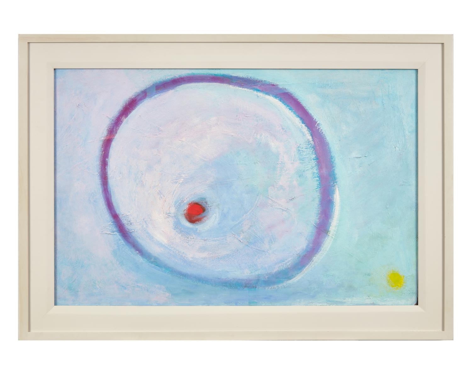 Untitled ( Purple Circle on Blue from The Endless Circle series), 1990-95