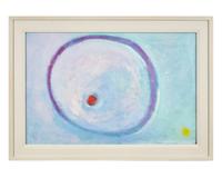 Untitled ( Purple Circle on Blue from The Endless Circle series), 1990-95