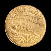 A United States 1913-S St. Gaudens $20 Gold Coin