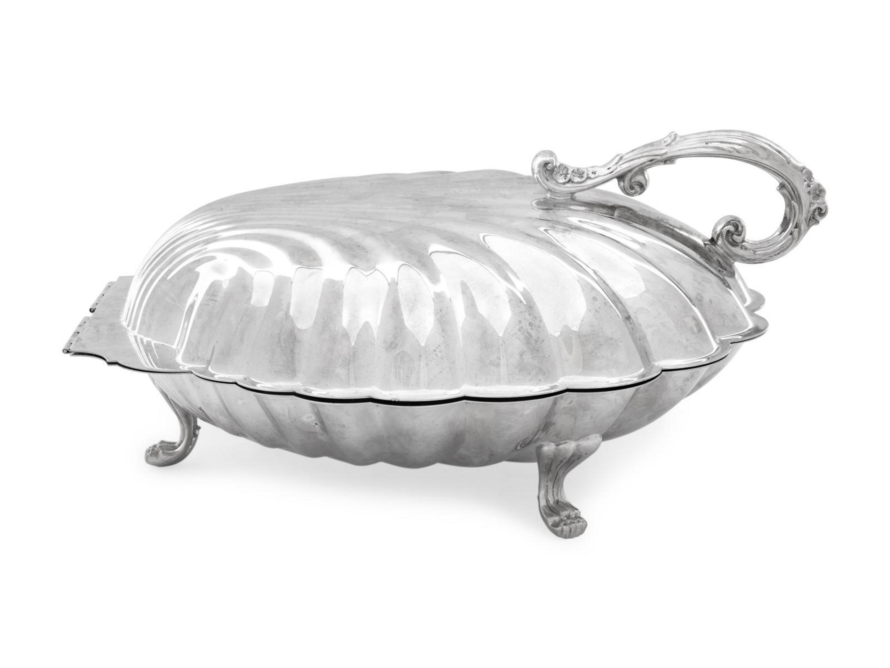 A Collection of English and American Silver-Plate Serving Articles