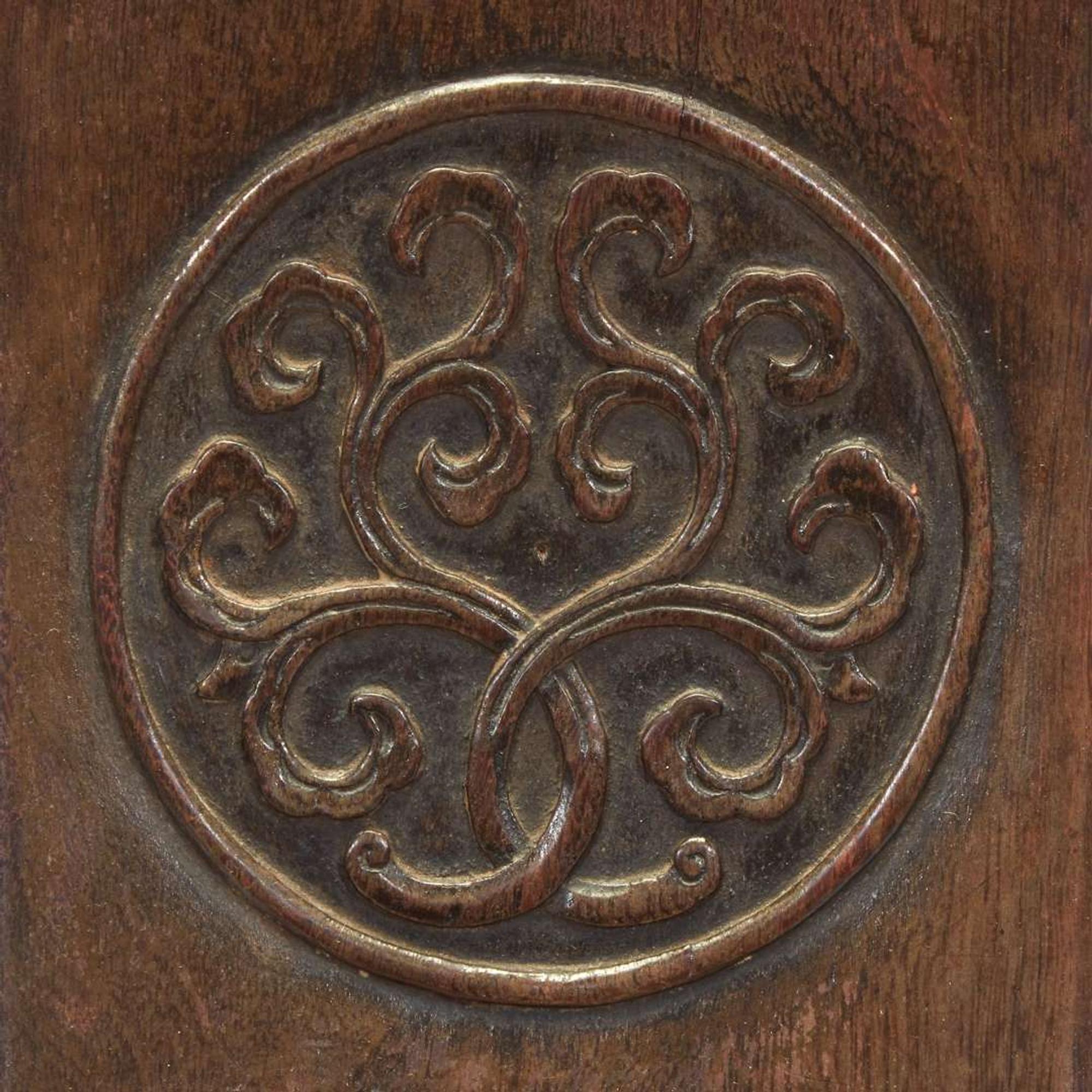 Four Chinese hardwood side chairs 硬木椅子四件 18th/19th century ???????