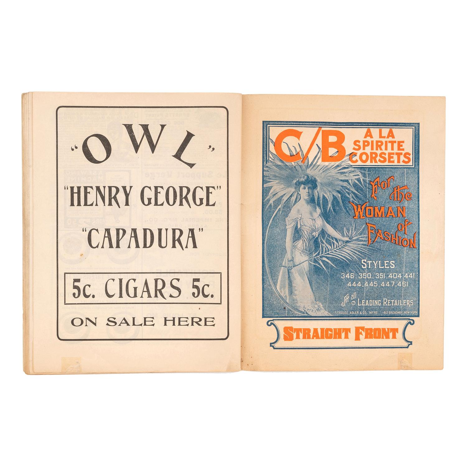 [WILD WEST SHOWS]. A group of 3 Buffalo Bill and Wild West Show Programmes, comprising: