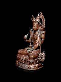 A Sino-Tibetan Bronze Figure of a Bodhisattva