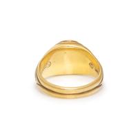 VAHE NALTCHAYAN, YELLOW GOLD AND CARNELIAN INTAGLIO RING