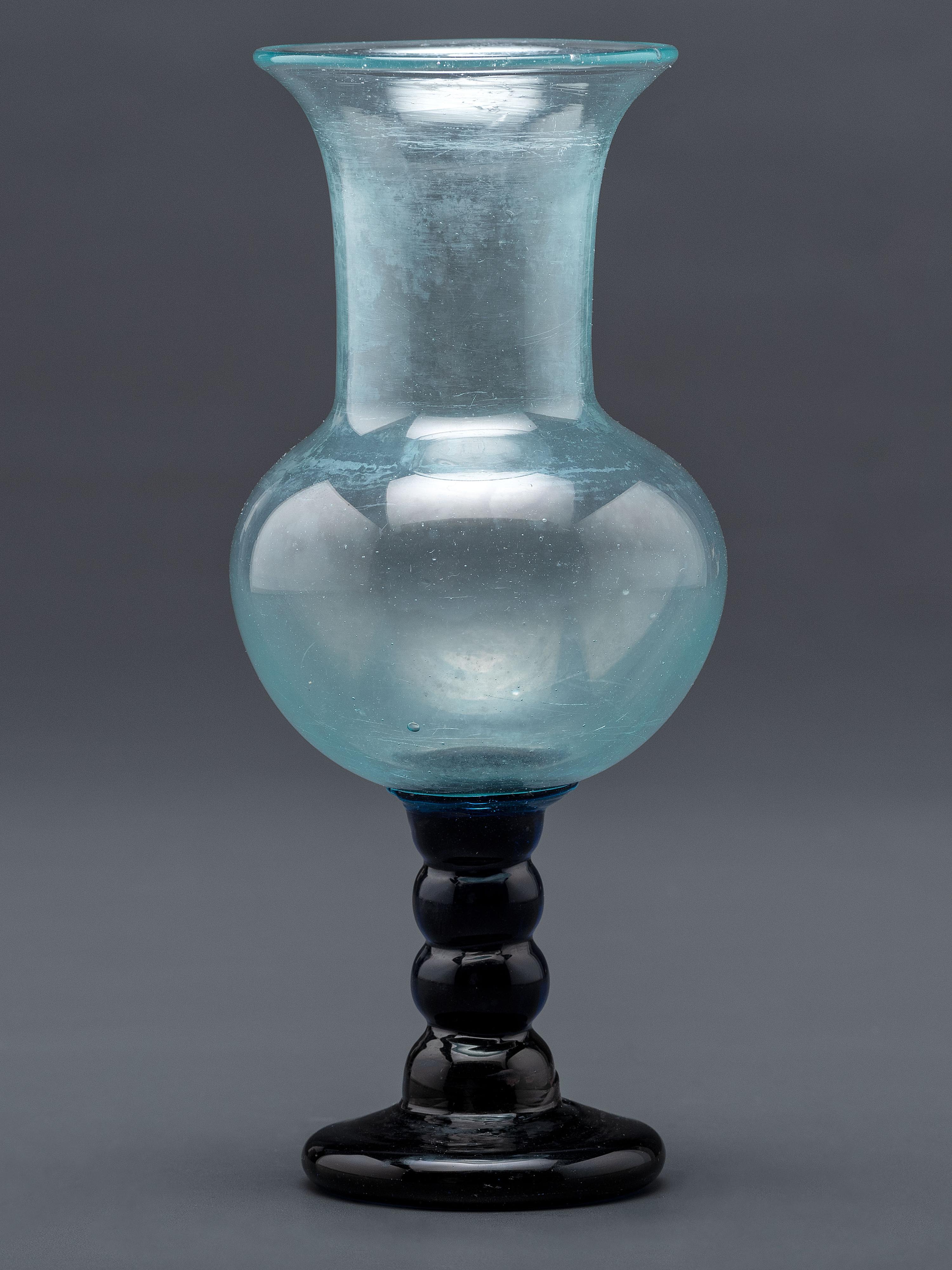 A South Jersey Type Blown-Glass Vase
