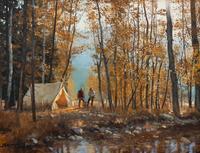 Camp in the Morning