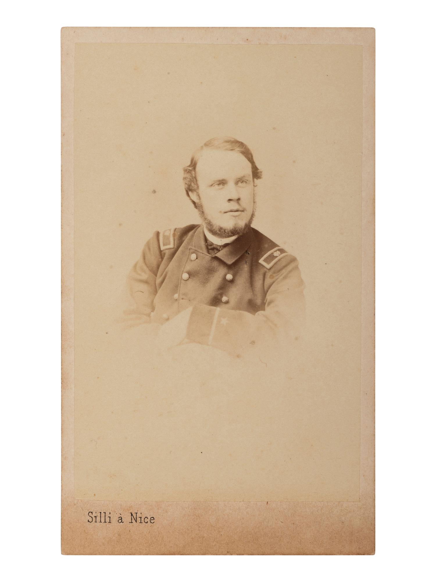 [CIVIL WAR] 12 photos of naval subjects, incl. Goldsborough, Dahlgren, Braine, & French (US Marines)