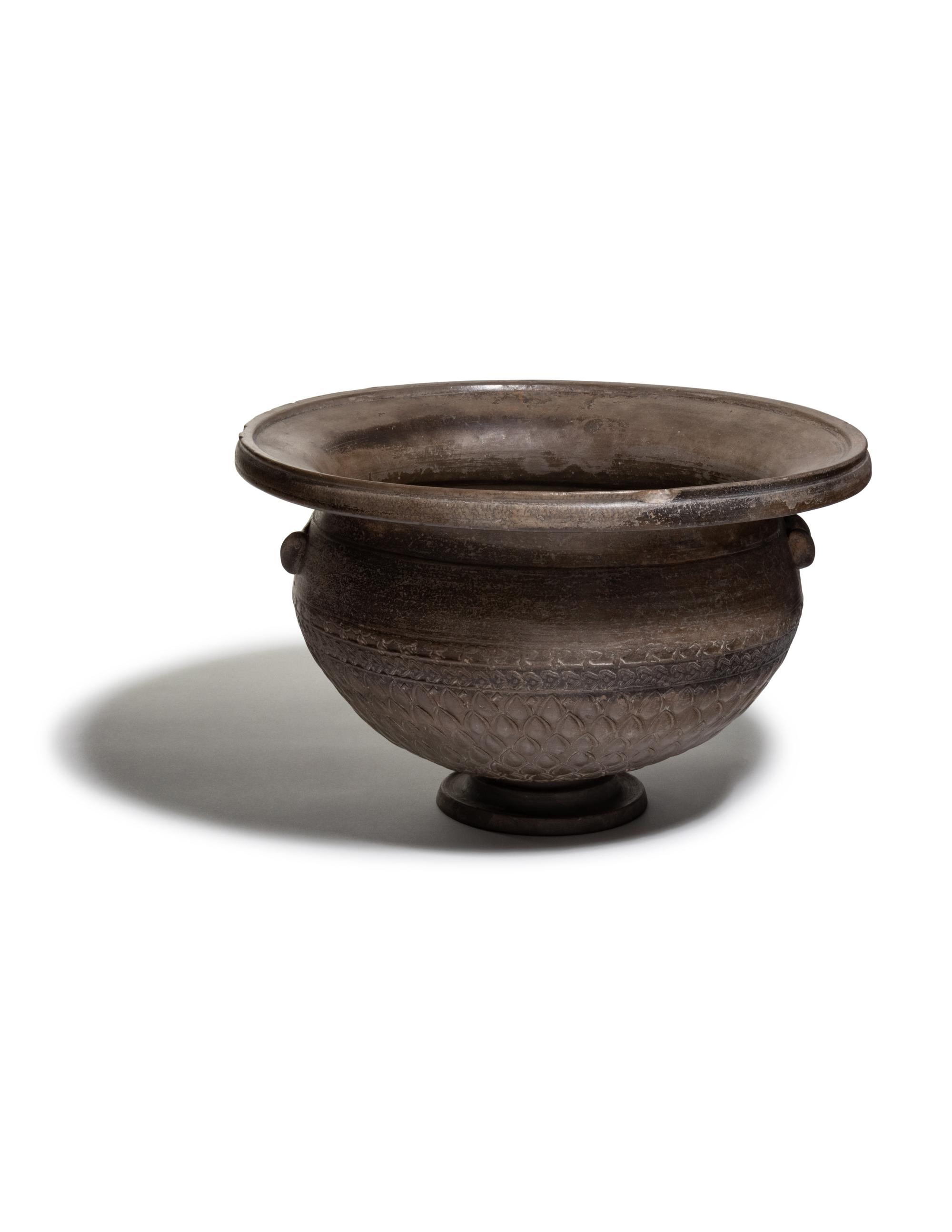 A Graeco-Roman Molded Pottery Bowl