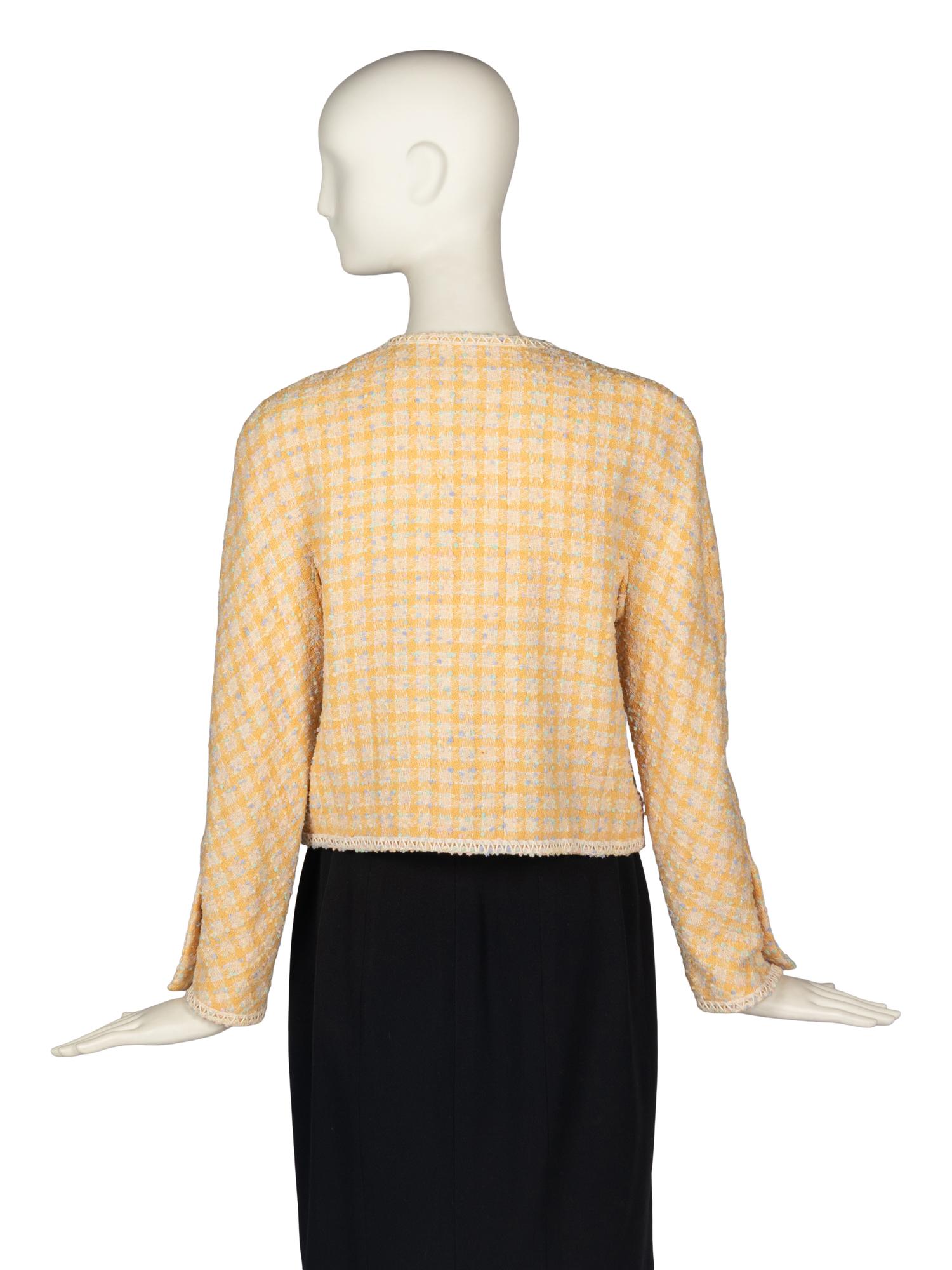 Chanel Pastel Tweed Jacket