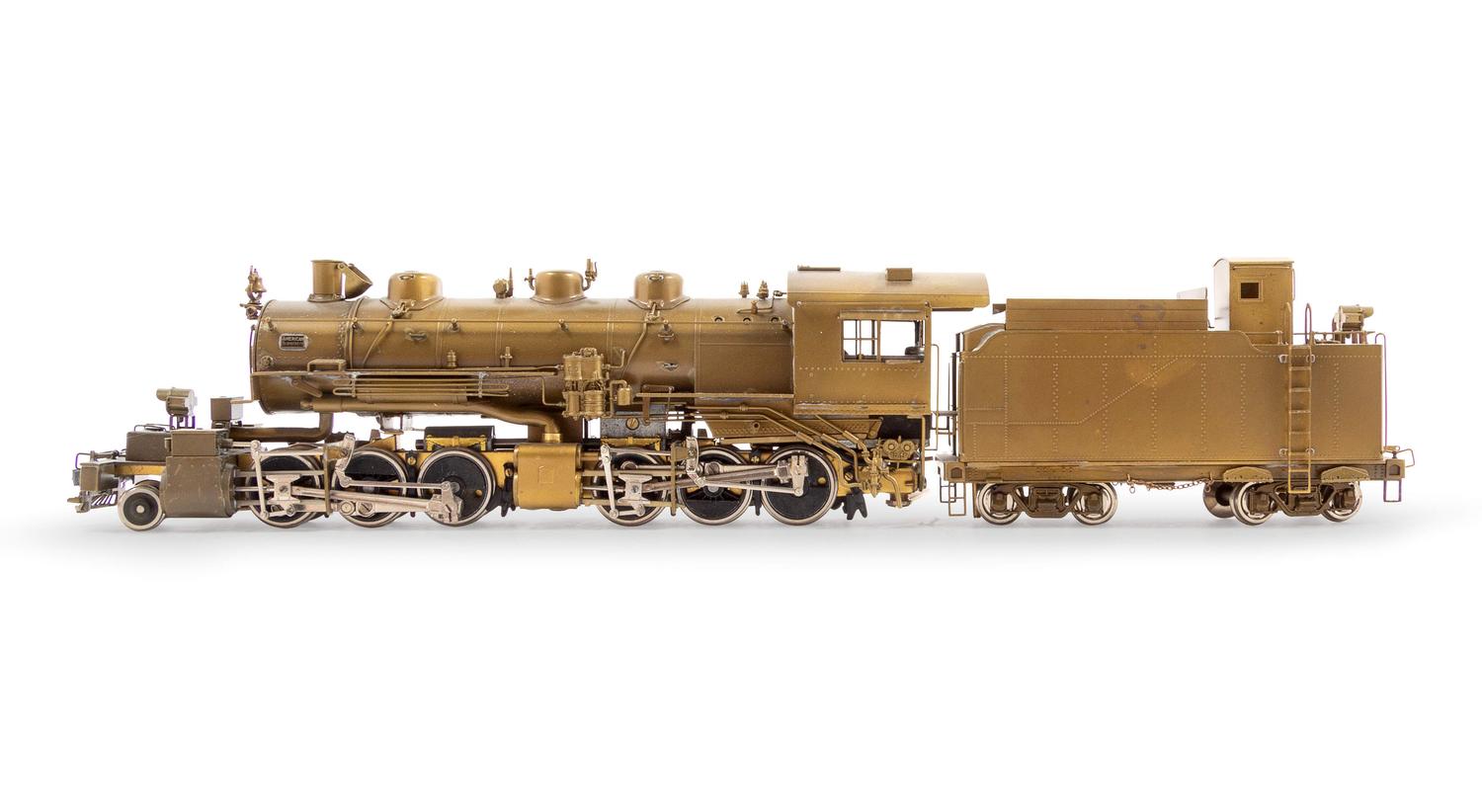 A Group of Three Brass HO-Gauge Locomotives