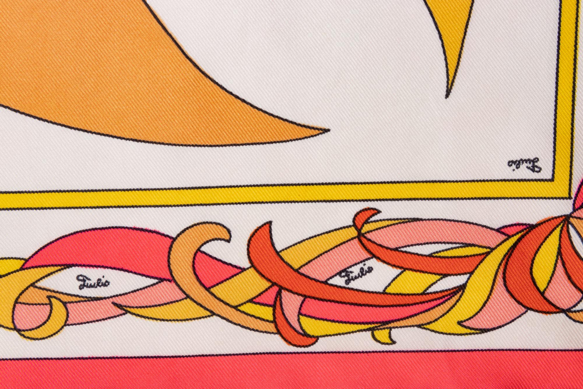 Collection of Three Pucci Items; Two Scarves, One Bag, 1990-2000s
