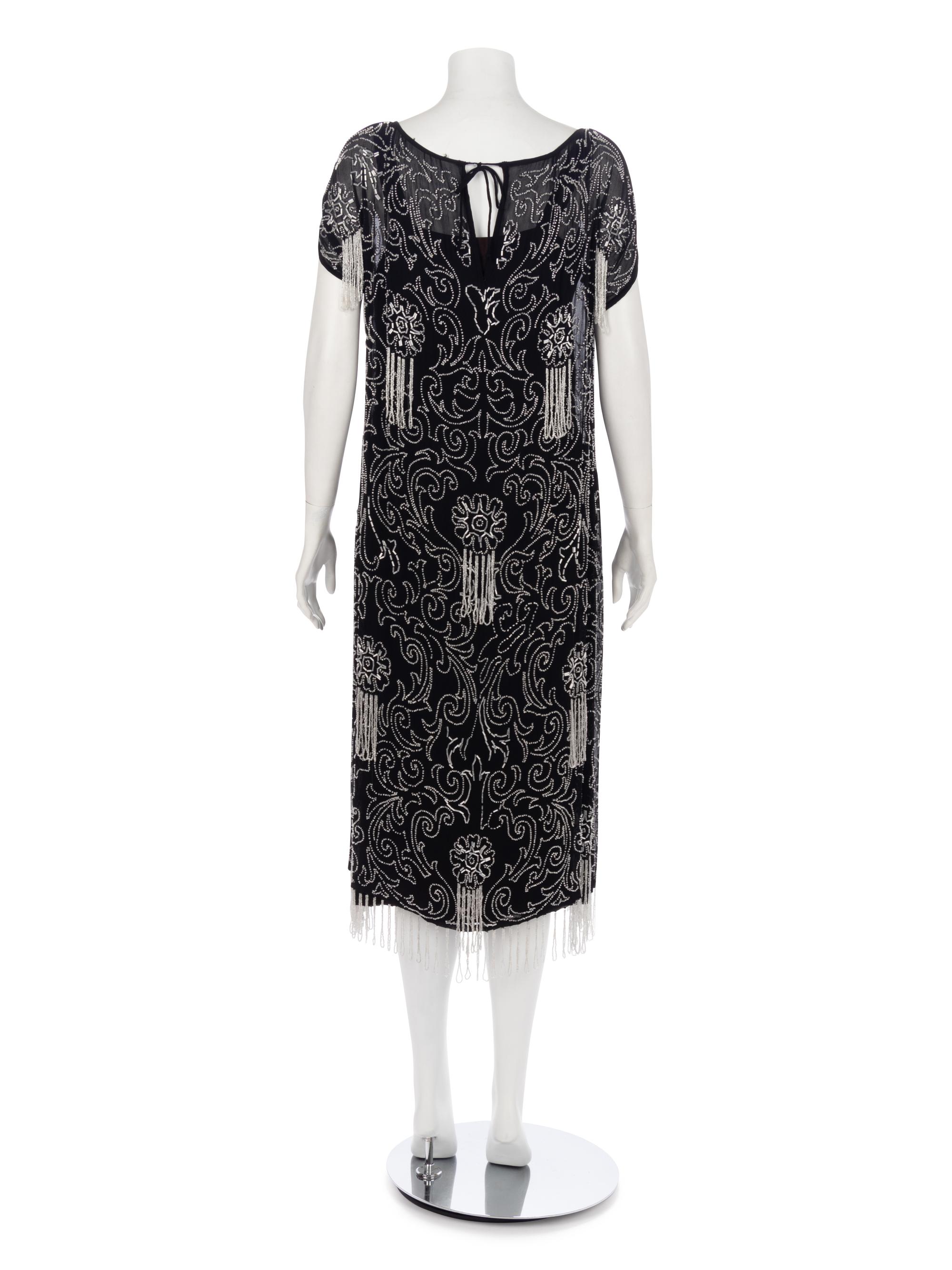 Embroidered Flapper Dress, 1920s