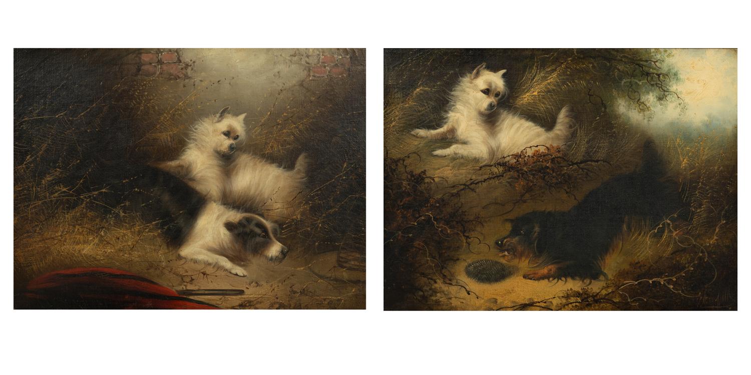 Terriers Ratting (a pair of works)