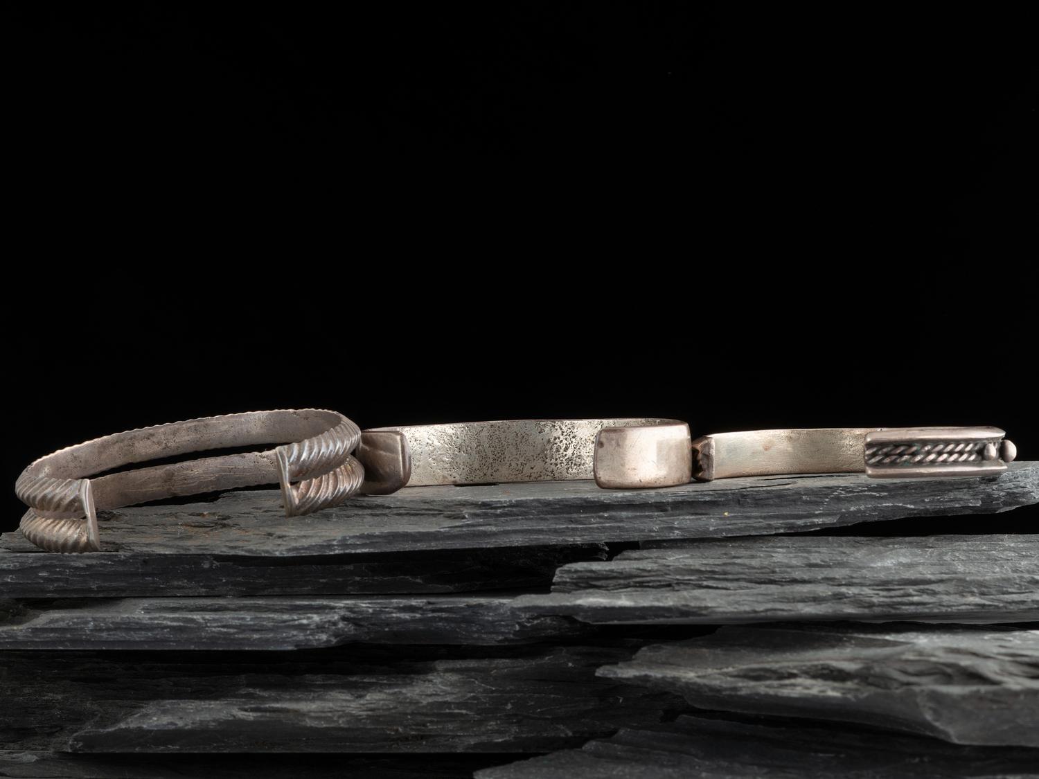 Navajo Silver Cuff Bracelets