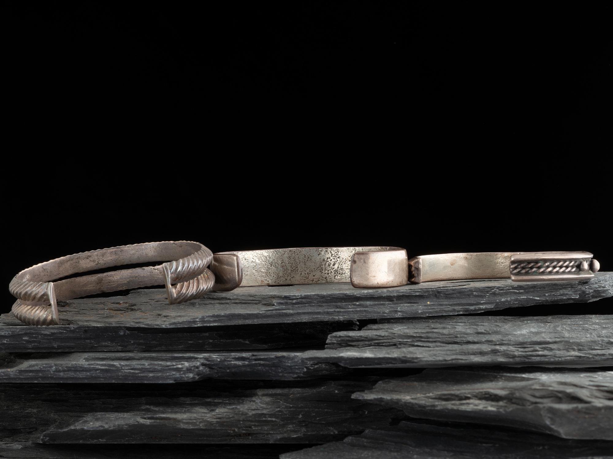 Navajo Silver Cuff Bracelets