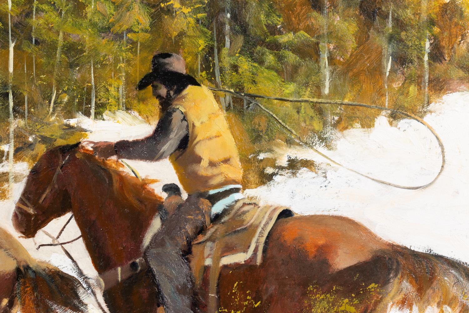 Cowboys in the Snow