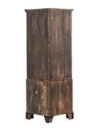 A George III Mahogany Corner Cupboard