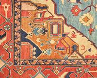 A Heriz Design Wool Carpet