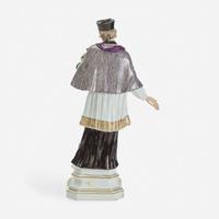 A Meissen Figure of Saint John Nepomuk likely after Johann Joachim Kändler (1706–1775), late 18th/early 19th century