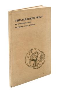 WRIGHT, FRANK LLOYD. The Japanese Print. Chicago, 1921. Signed