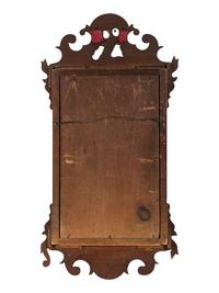 A George III Parcel Gilt Mahogany Mirror