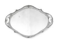 An American Silver Serving Tray — Gorham Mfg. Co., Providence, RI, 1874