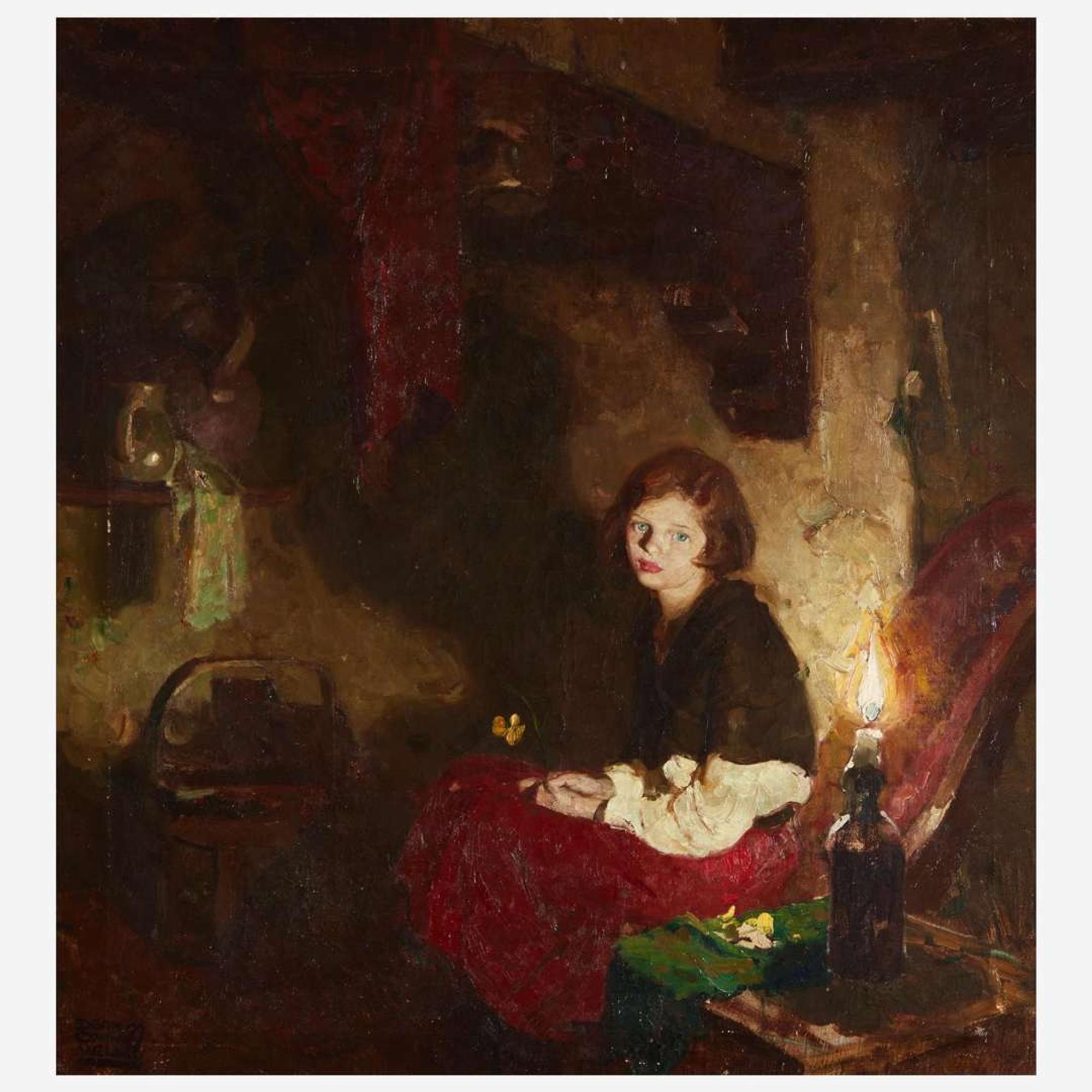 Dean Cornwell (American, 1892–1960) Her Teachers Remarked that Little Elfreda was Backward