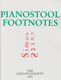 (CORACLE PRESS) A collection of 23 works, includes works by Richard Long, Simon Cutts, Erica Van Horn, Hamish Fulton, and others.