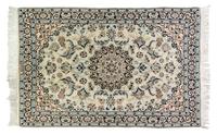 A Nain Wool Rug 5 feet 9 inches x 3 feet 9 inches.