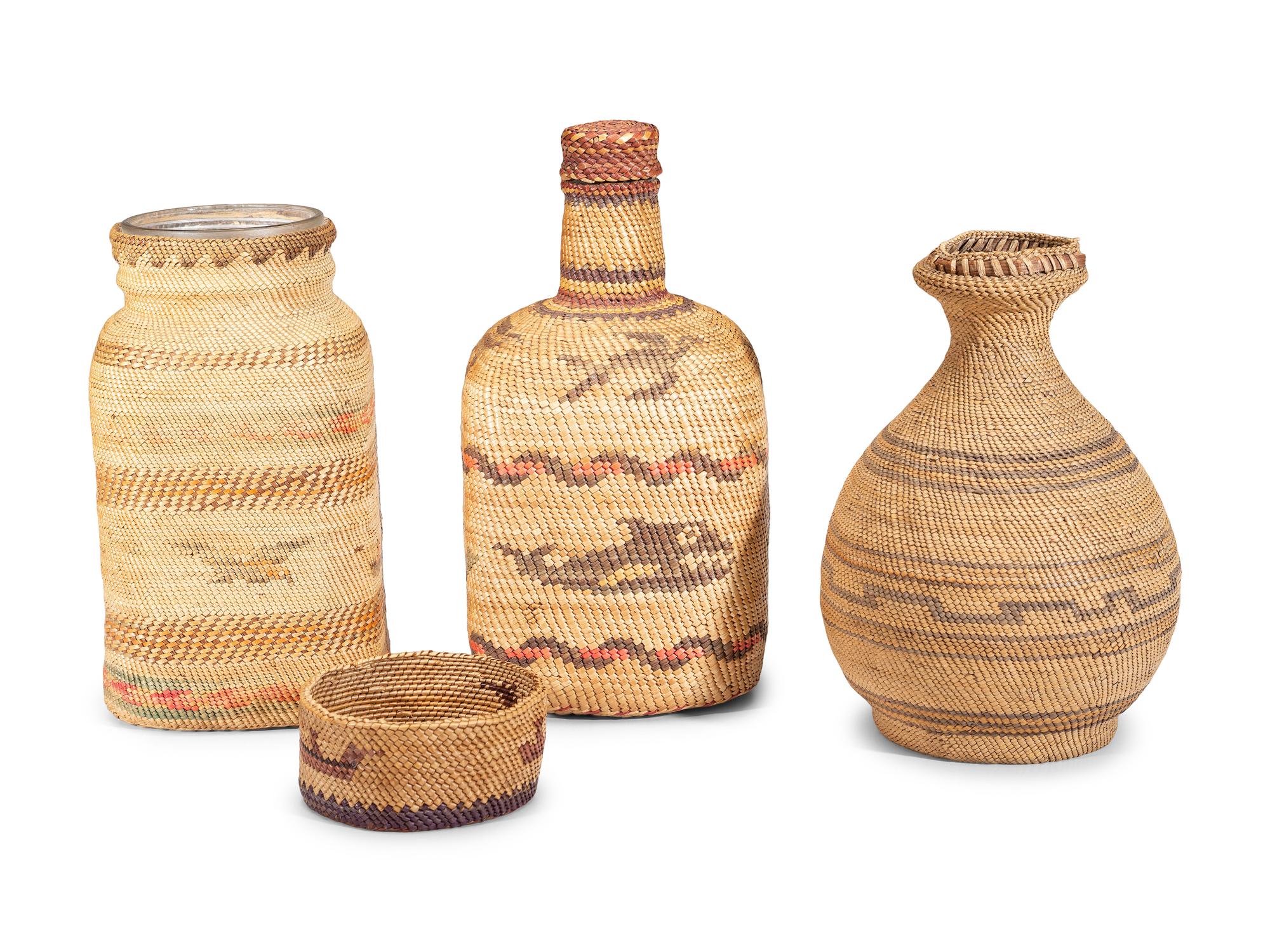 Nuu-chah-nulth Basketry Bottles