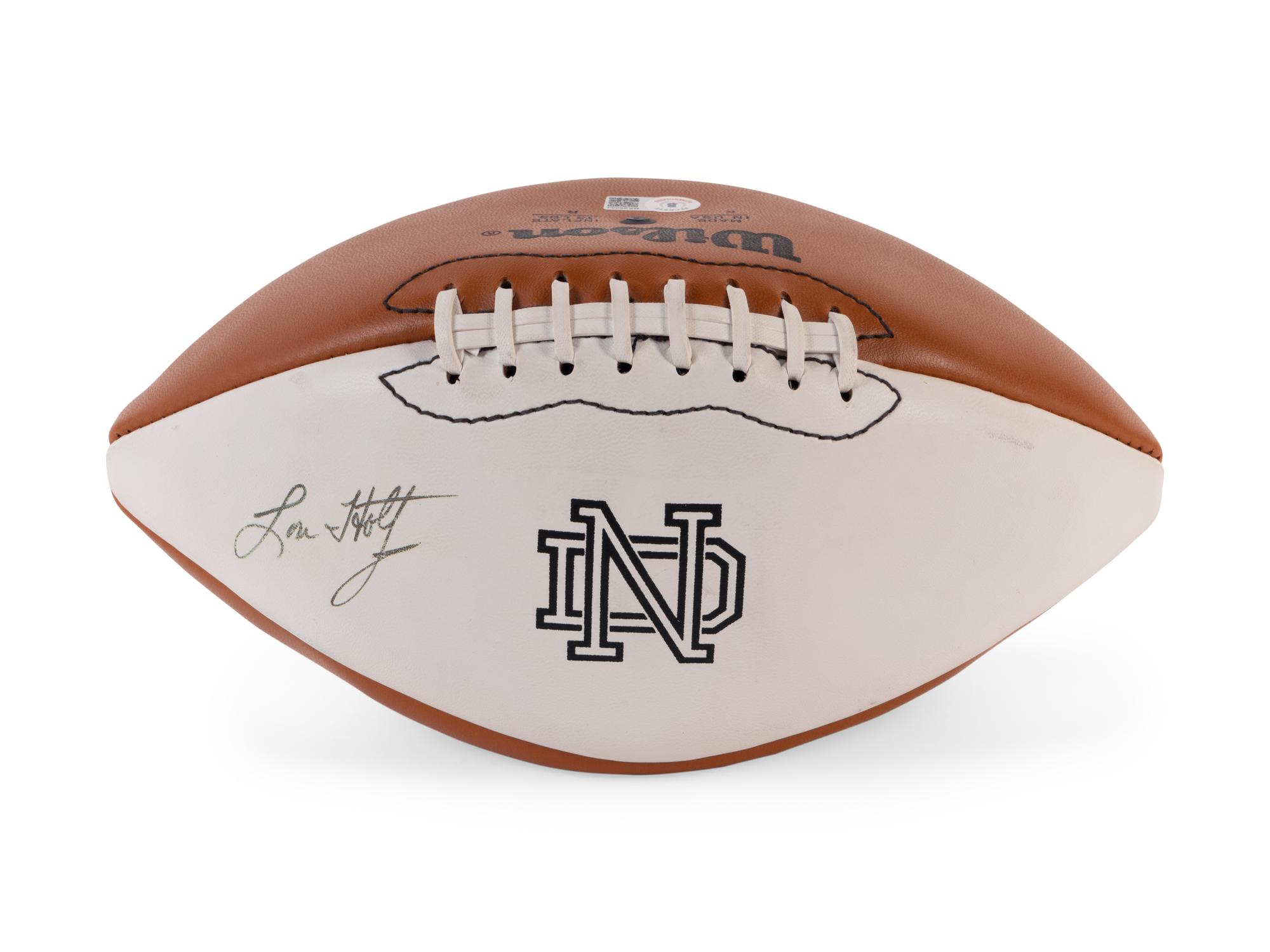 A Group of College Football Hall of Fame Coaches Signed Autograph Items (BAS Beckett Authentication Services Certified),