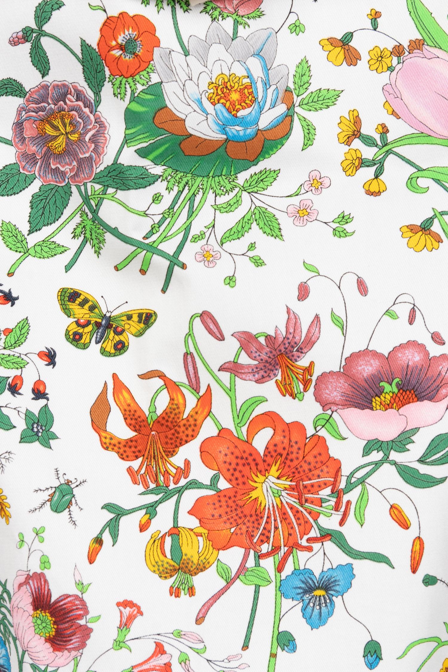 Gucci Floral Two-Piece Skirt Set, 1990-2000s