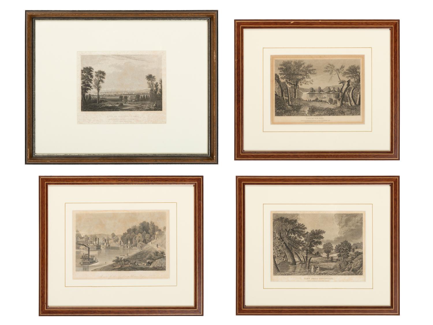 Four Cincinnati-Related Engravings