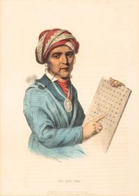 Six Hand-Colored Lithographs by McKenney and Hall