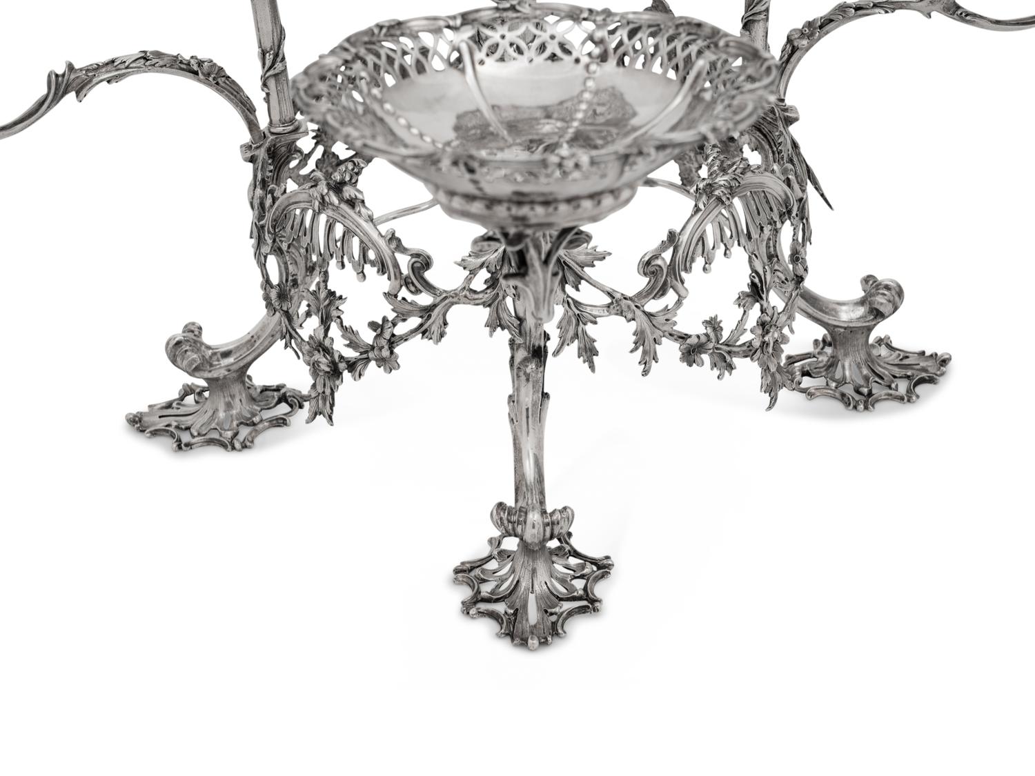 A George III Silver Epergne