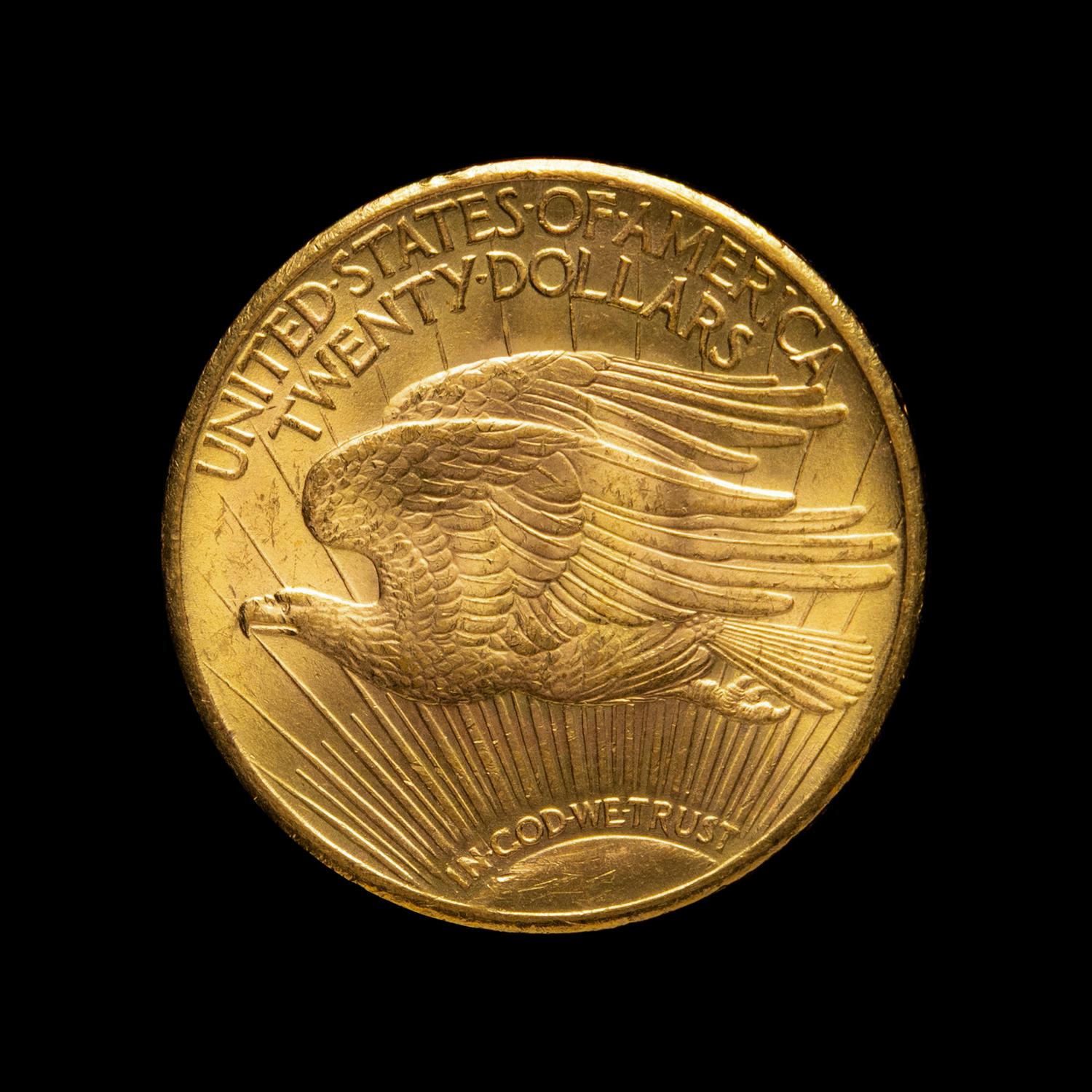 A 1924 Saint Gaudens $20 Gold Coin