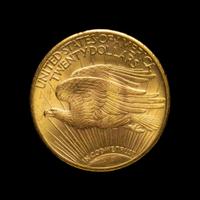 A 1924 Saint Gaudens $20 Gold Coin