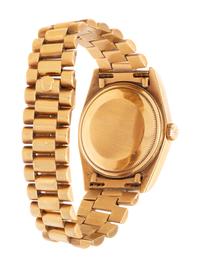 ROLEX, REF. 18038 18K YELLOW GOLD 'DAY-DATE' WATCH