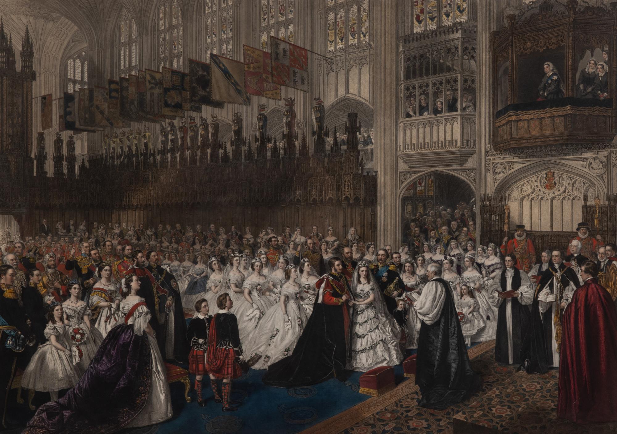 Two Engravings After William Powell Frith Framed height 35 1/2 x width 45 inches. — (BRITISH, 1819-1909)