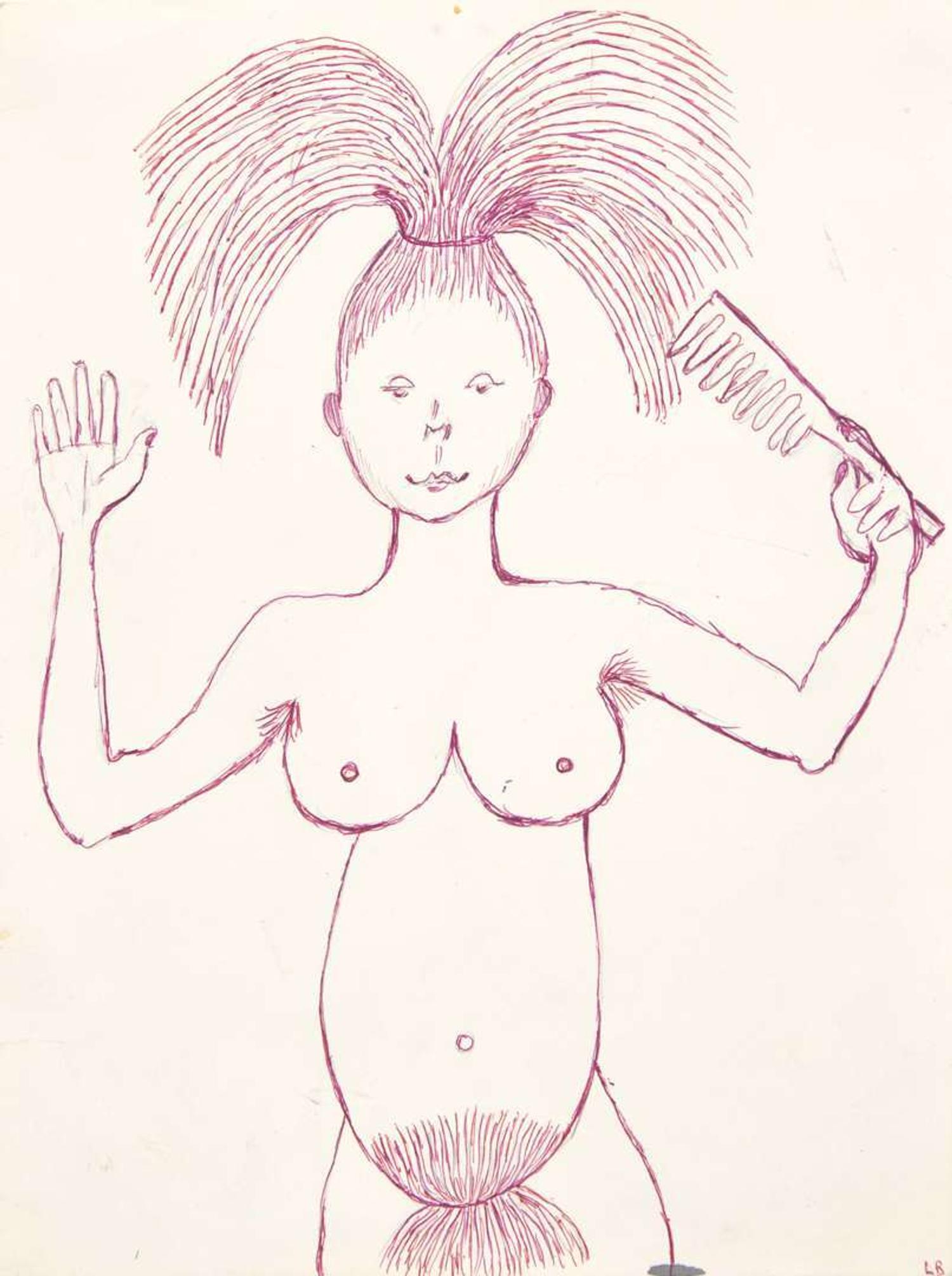 Louise Bourgeois (American/French, 1911-2010) - Stay Out of My Hair