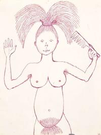 Louise Bourgeois (American/French, 1911-2010) - Stay Out of My Hair